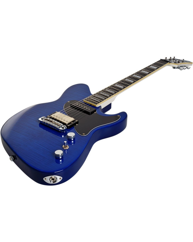 Hagstrom HSADINA116 Electric Guitar, Adina, Blue Sky