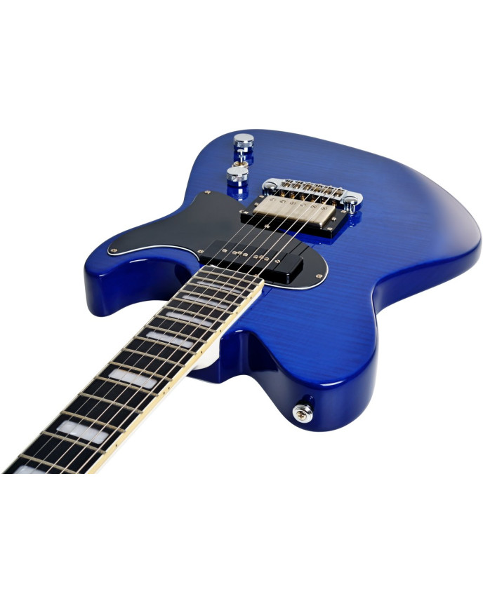 Hagstrom HSADINA116 Electric Guitar, Adina, Blue Sky