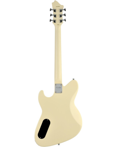 Hagstrom HSADINA15 Electric Guitar, Adina, Creme