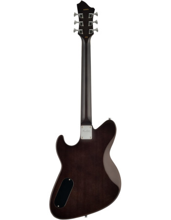 Hagstrom HSADINA72 Electric Guitar, Adina, Dark Storm