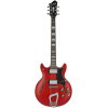 Hagstrom HSALVAR04 Electric Guitar, Alvar, Wild Cherry Transparent