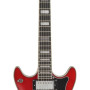 Hagstrom HSALVAR04 Electric Guitar, Alvar, Wild Cherry Transparent