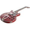 Hagstrom HSALVAR04 Electric Guitar, Alvar, Wild Cherry Transparent