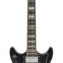 Hagstrom HSALVAR09 Electric Guitar, Alvar, Black