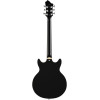 Hagstrom HSALVAR09 Electric Guitar, Alvar, Black