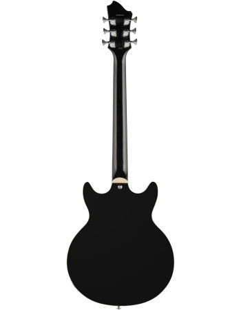 Hagstrom HSALVAR09 Electric Guitar, Alvar, Black