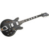 Hagstrom HSALVAR09 Electric Guitar, Alvar, Black