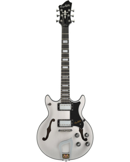 Hagstrom HSALVAR70 Electric Guitar, Alvar, Swedish Frost Gloss