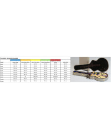 Hagstrom HSC52 Case, shape, for Ultra Swede (archtop)