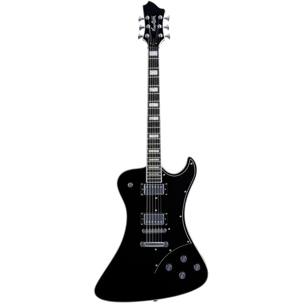 Hagstrom HSFANTOMEN09 Electric Guitar, Fantomen, Black Gloss