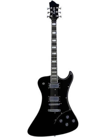 Hagstrom HSFANTOMEN09 Electric Guitar, Fantomen, Black Gloss