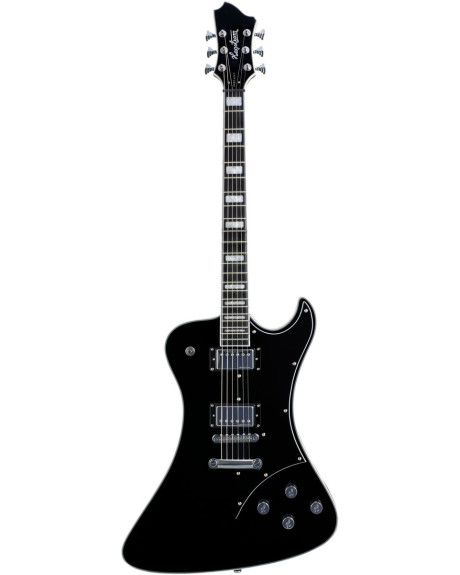Hagstrom HSFANTOMEN09 Electric Guitar, Fantomen, Black Gloss