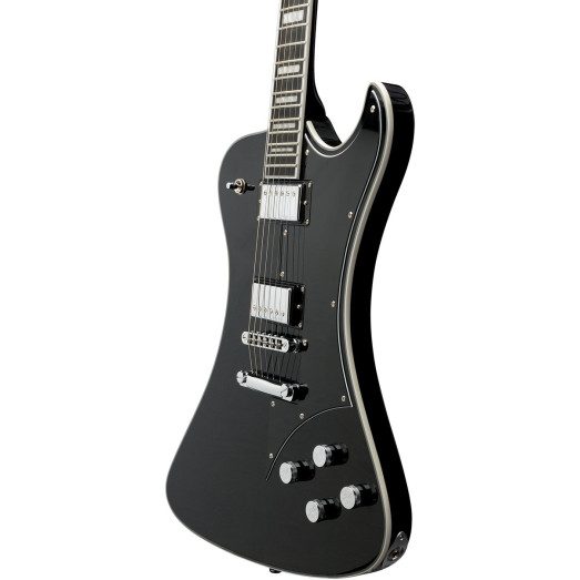 Hagstrom HSFANTOMEN09 Electric Guitar, Fantomen, Black Gloss