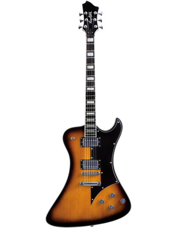 Hagstrom HSFANTOMEN18 Electric Guitar, Fantomen, Tobacco Sunburst