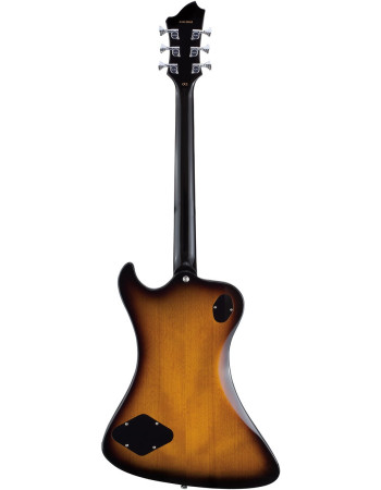 Hagstrom HSFANTOMEN18 Electric Guitar, Fantomen, Tobacco Sunburst
