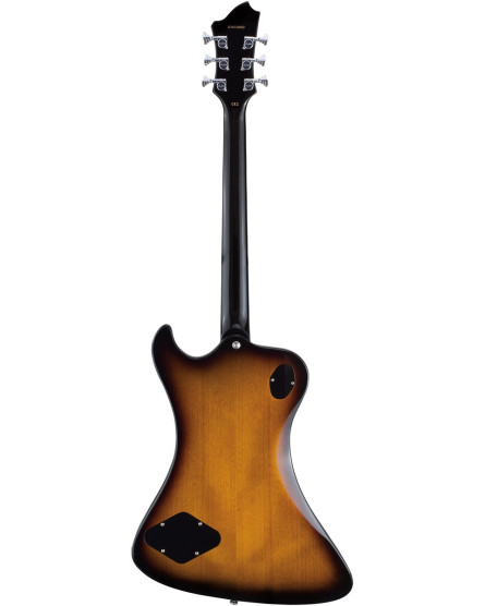 Hagstrom HSFANTOMEN18 Electric Guitar, Fantomen, Tobacco Sunburst