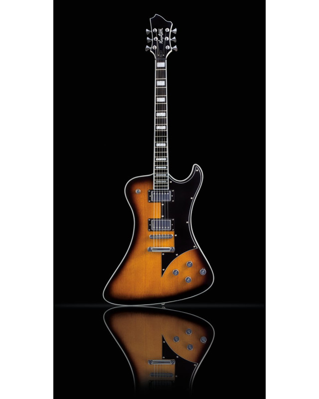 Hagstrom HSFANTOMEN18 Electric Guitar, Fantomen, Tobacco Sunburst