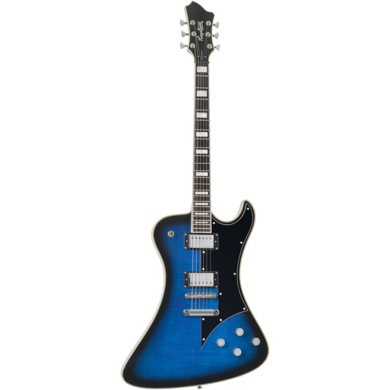 Hagstrom HSFANTOMEN76 Electric Guitar, Fantomen, Worn Denim