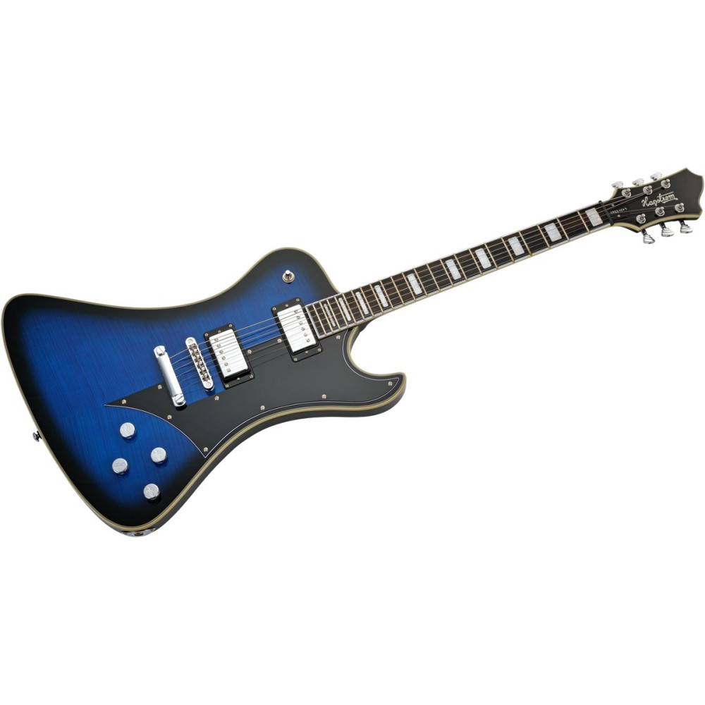 Hagstrom HSFANTOMEN76 Electric Guitar, Fantomen, Worn Denim