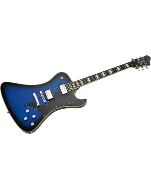 Hagstrom HSFANTOMEN76 Electric Guitar, Fantomen, Worn Denim