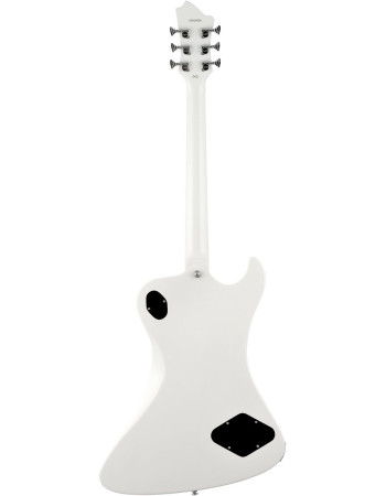 Hagstrom HSFANTOMENLH02 Electric Guitar, Fantomen, White Gloss, Lefthand