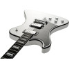 Hagstrom HSFANTOMENLH02 Electric Guitar, Fantomen, White Gloss, Lefthand