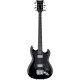 Hagstrom HSH8209 Bass Guitar, H8II, Black Gloss, 8-string