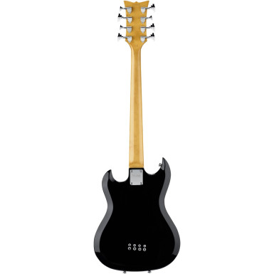 Hagstrom HSH8209 Bass Guitar, H8II, Black Gloss, 8-string