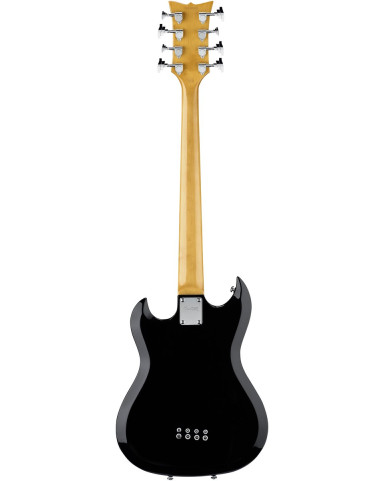 Hagstrom HSH8209 Bass Guitar, H8II, Black Gloss, 8-string