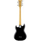 Hagstrom HSH8209 Bass Guitar, H8II, Black Gloss, 8-string
