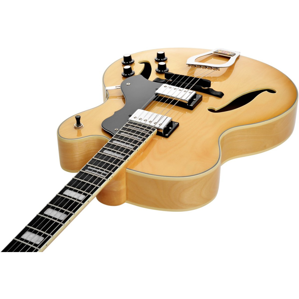 Hagstrom HSHJ50001 Electric Guitar, HJ500, Natural Gloss