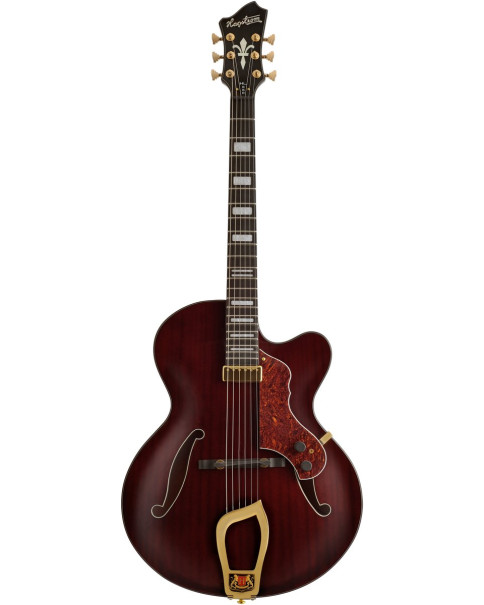 Hagstrom HSHL55003 Electric Guitar, HL550, Natural Mahogany Gloss