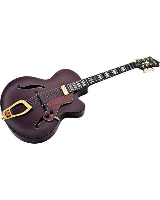 Hagstrom HSHL55003 Electric Guitar, HL550, Natural Mahogany Gloss