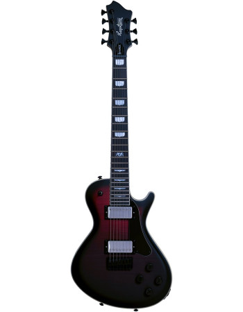 Hagstrom HSKRO7BBD Electric Guitar, Krona KRO7-BBD, Burnt Blood