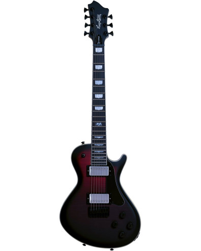Hagstrom HSKRO7BBD Electric Guitar, Krona KRO7-BBD, Burnt Blood