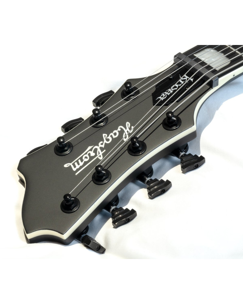 Hagstrom HSKRO7BCC Electric Guitar, Krona KRO7-BCC, Burnt Charcol