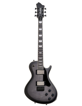Hagstrom HSKROBCC Electric Guitar, Krona KRO-BCC, Burnt Charcol