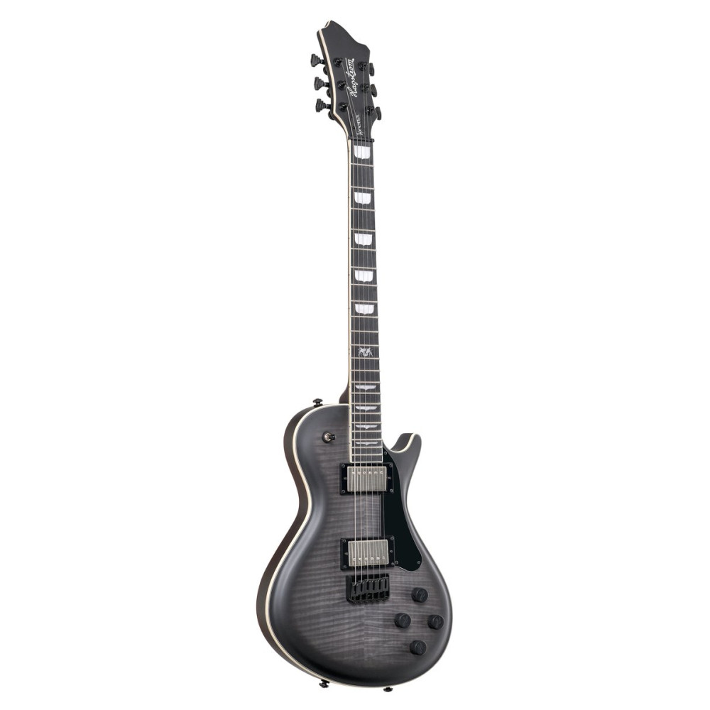 Hagstrom HSKROBCC Electric Guitar, Krona KRO-BCC, Burnt Charcol