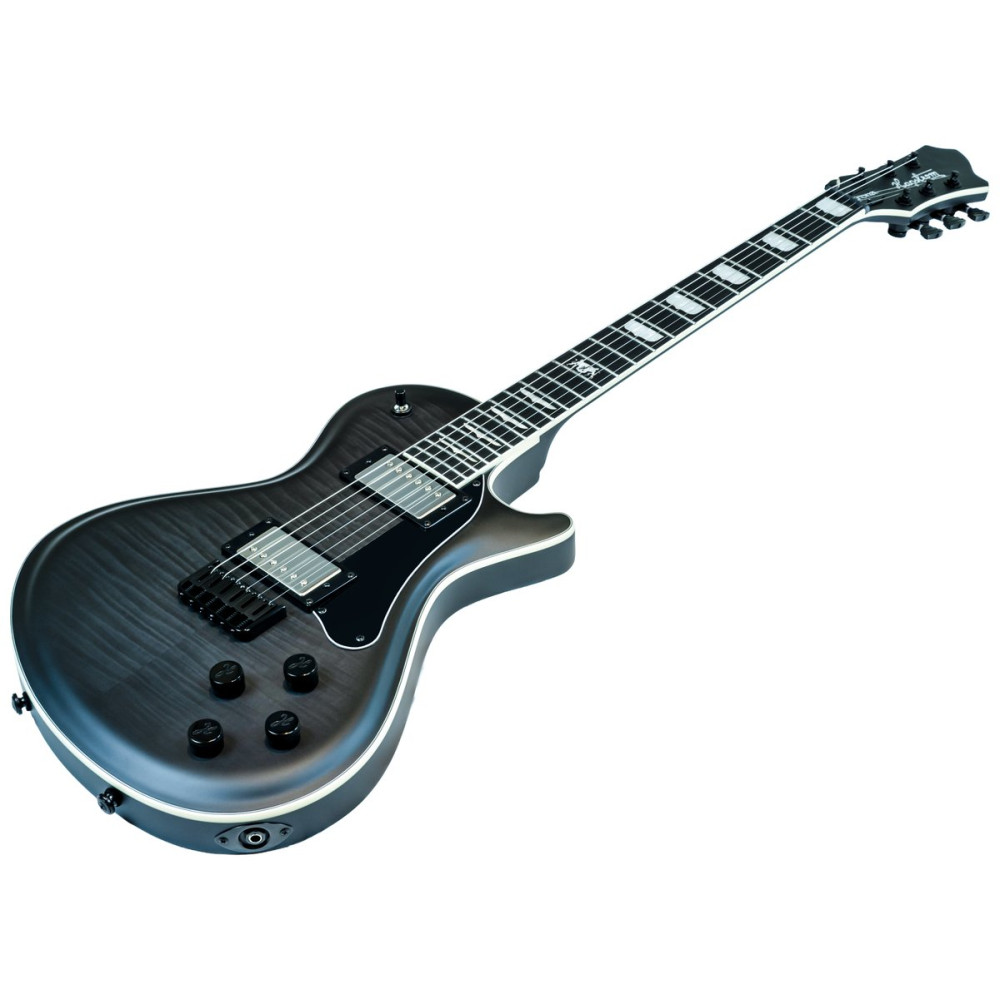 Hagstrom HSKROBCC Electric Guitar, Krona KRO-BCC, Burnt Charcol