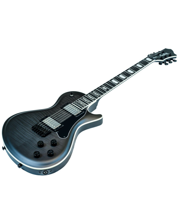 Hagstrom HSKROBCC Electric Guitar, Krona KRO-BCC, Burnt Charcol