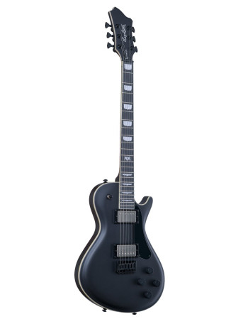 Hagstrom HSKROSBK Electric Guitar, Krona KRO-SBK, Satin Black
