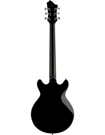 Hagstrom HSMEGIN09 Electric Guitar, Megin, Black Gloss