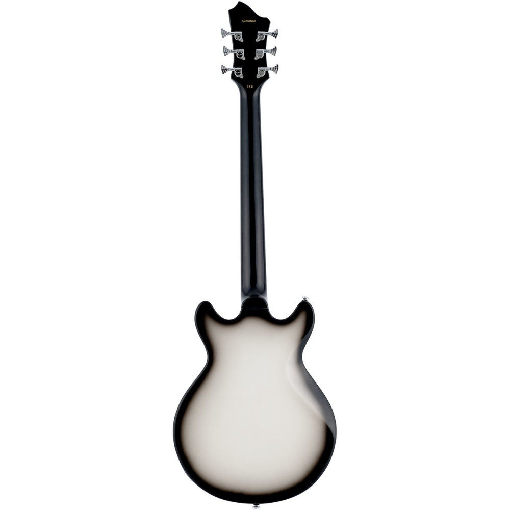 Hagstrom HSMEGIN102 Electric Guitar, Megin, Grey Burst