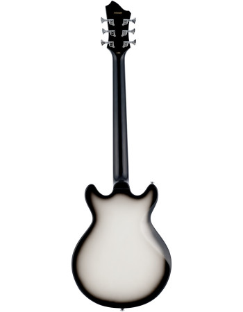 Hagstrom HSMEGIN102 Electric Guitar, Megin, Grey Burst