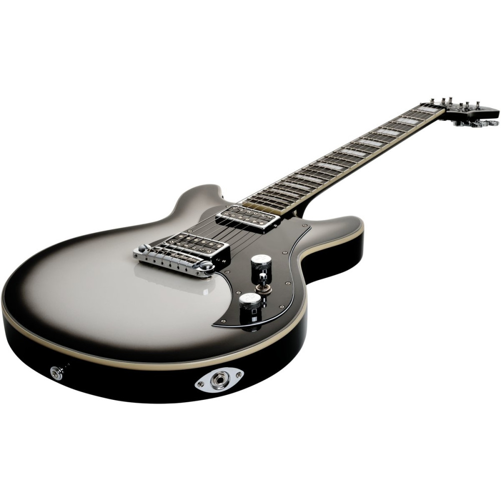 Hagstrom HSMEGIN102 Electric Guitar, Megin, Grey Burst