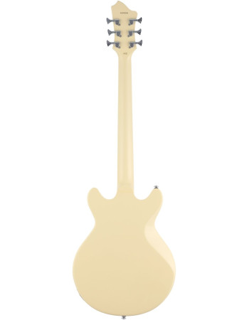 Hagstrom HSMEGIN15 Electric Guitar, Megin, Creme