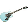 Hagstrom HSMEGIN61 Electric Guitar, Megin, Aged Sky Blue