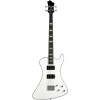 Hagstrom HSNEKROMANT402 Electric Bass, Nekromant 4, White Gloss