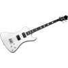 Hagstrom HSNEKROMANT402 Electric Bass, Nekromant 4, White Gloss