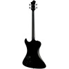 Hagstrom HSNEKROMANT409 Electric Bass, Nekromant 4, Black Gloss